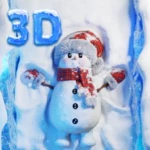 christmas wallpaper theme hd android application logo